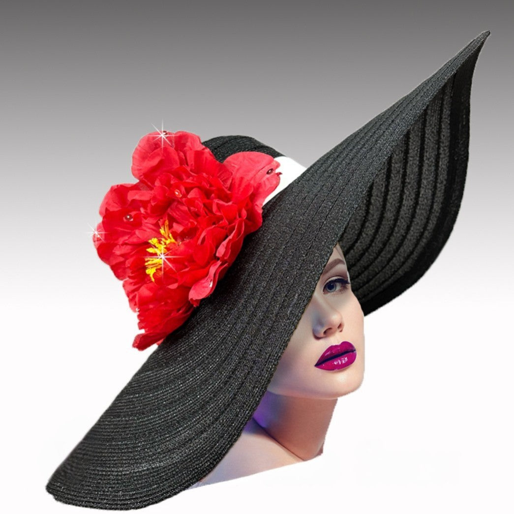 Church Hat 3379 BLK THE WAVE