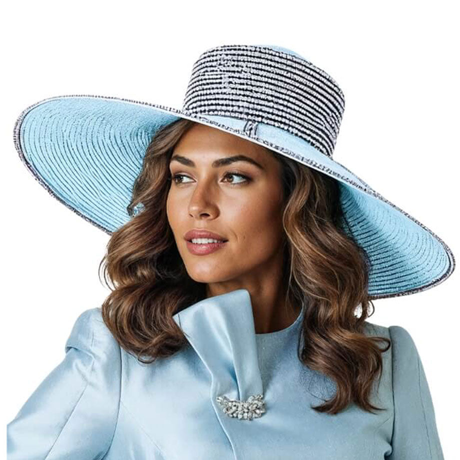 Donna Vinci 12252-IBB-H Ladies Church Suit-Hat