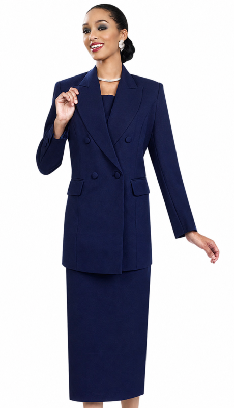 Ben Marc 2298-NVY Church Suit
