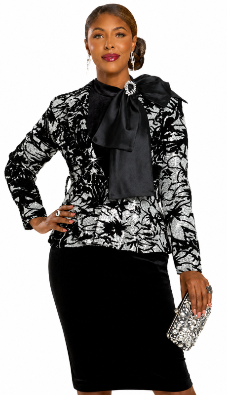 Donna Vinci 12214-QS Church Suit