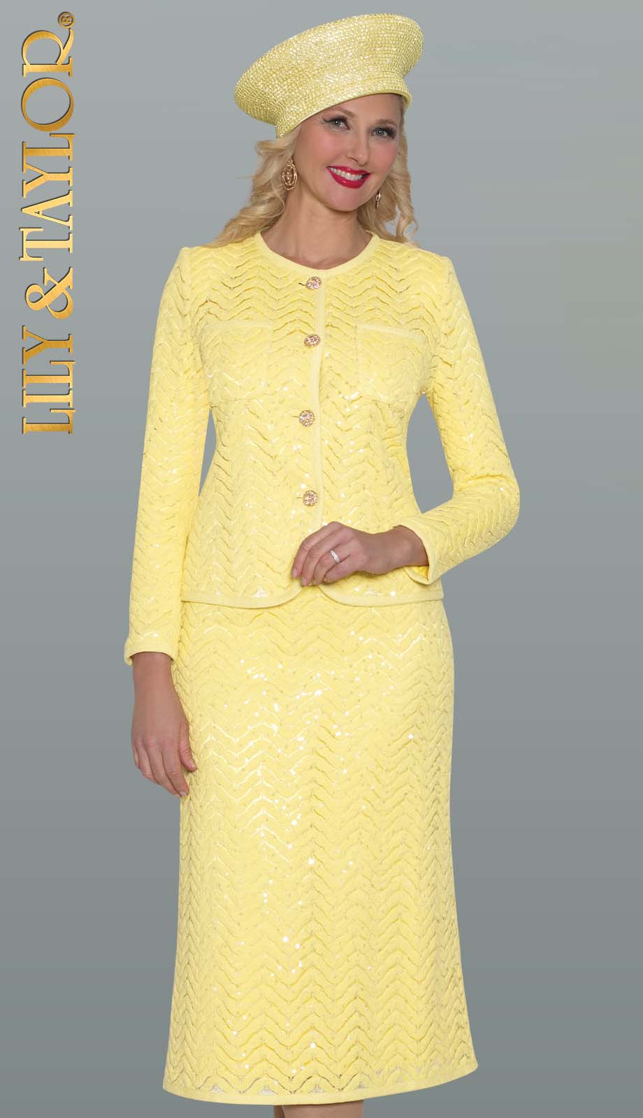 Lily And Taylor 5142-CAN Church Suit