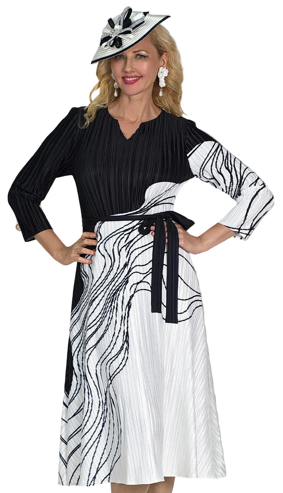 Lily And Taylor 5208-BWW Church Dress
