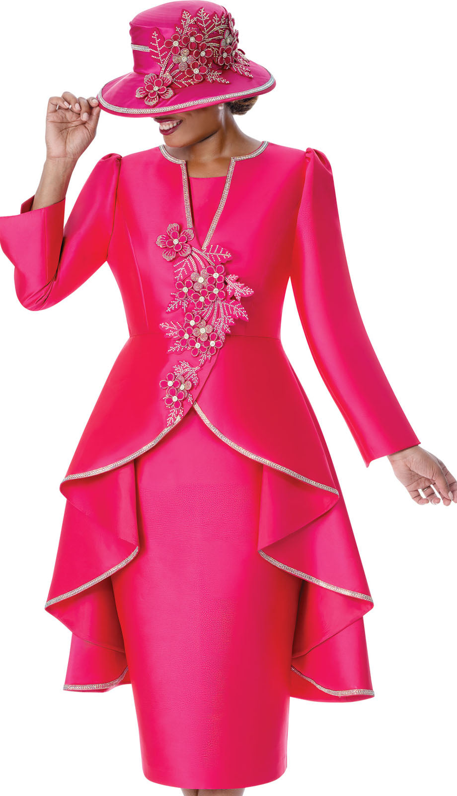 GMI 402033-MGN-QS Church Suit