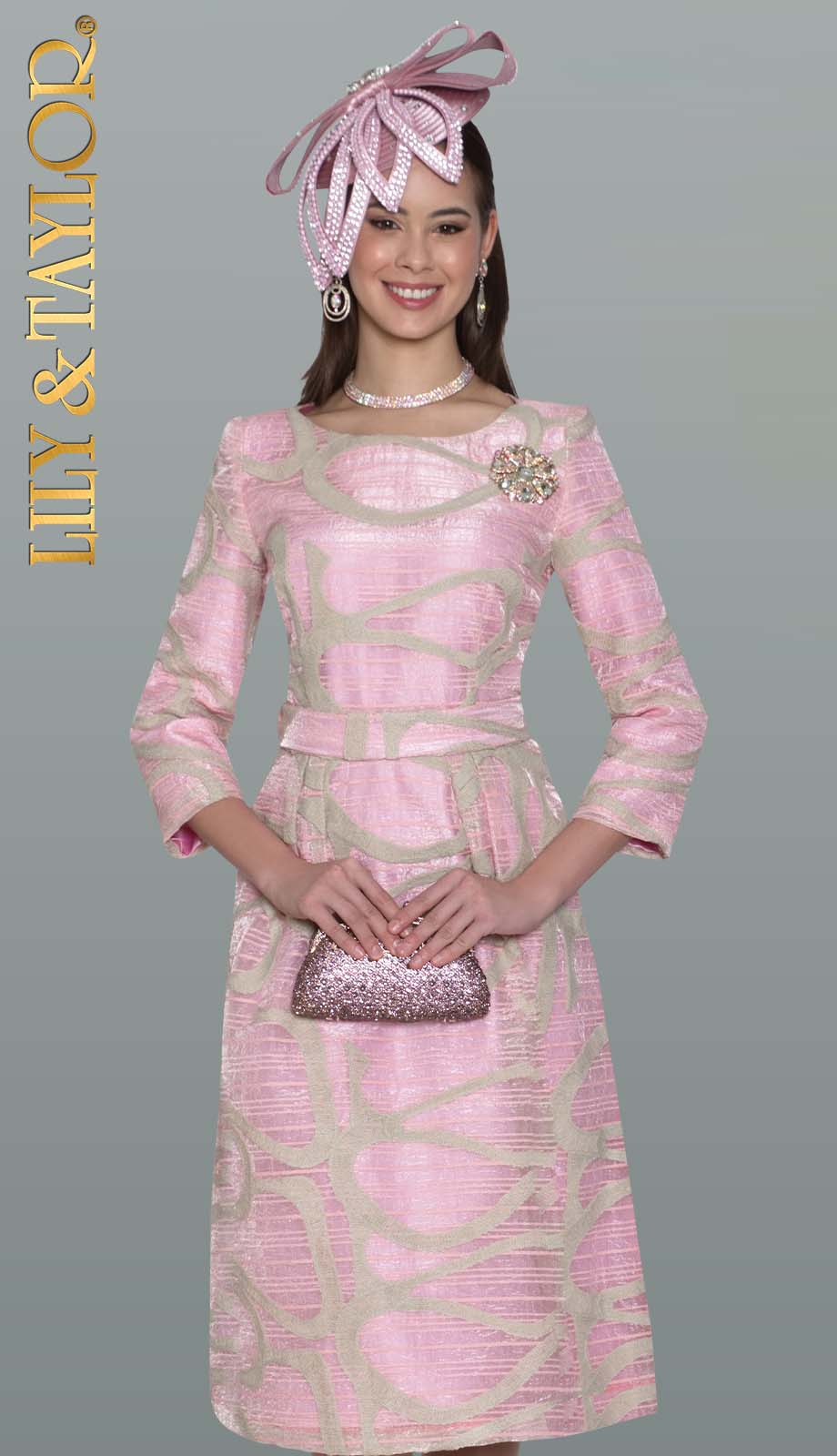 Lily and Taylor H475-MVE Church Hat