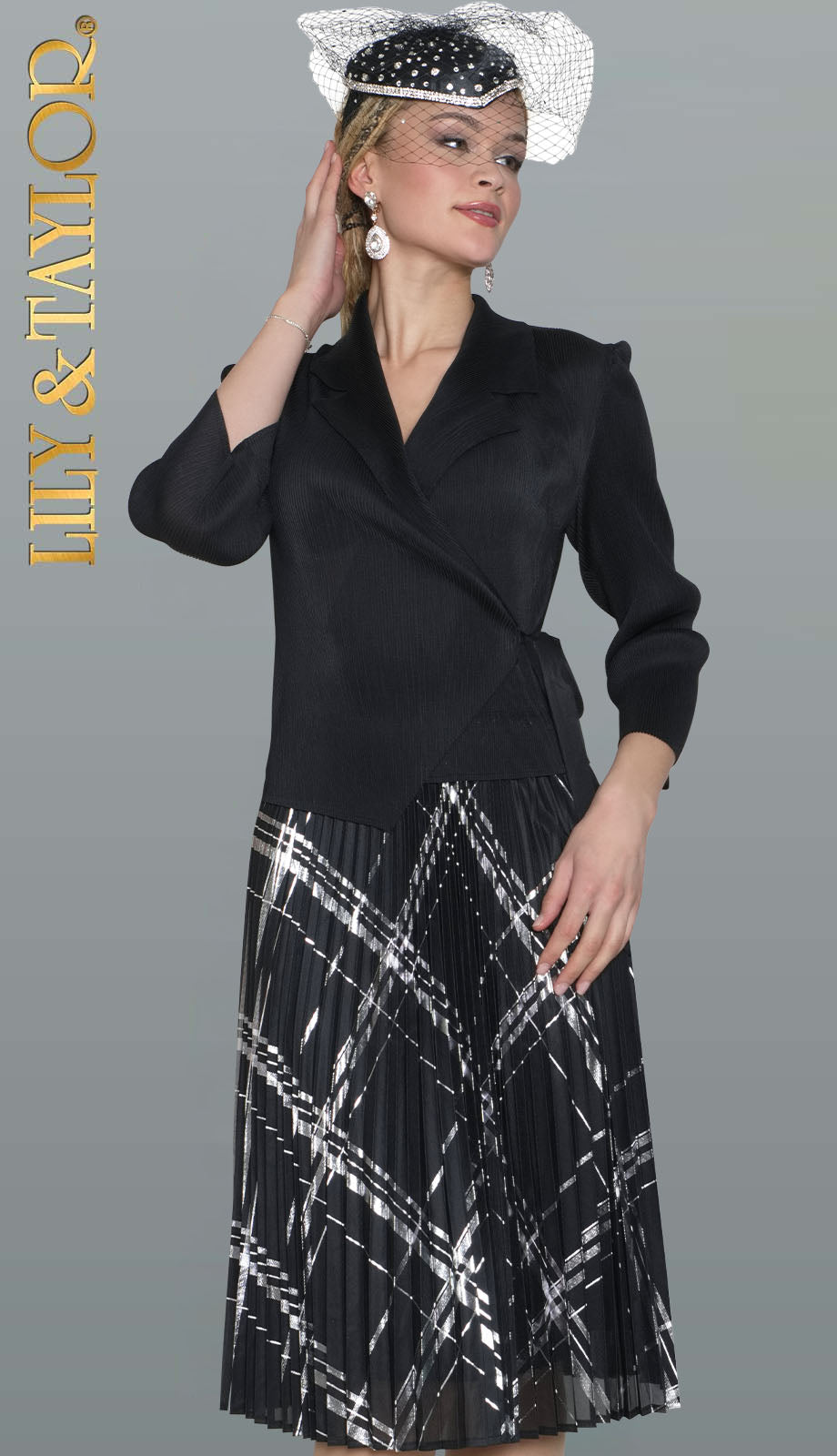 Lily And Taylor 5092-MWS-H Church Hat