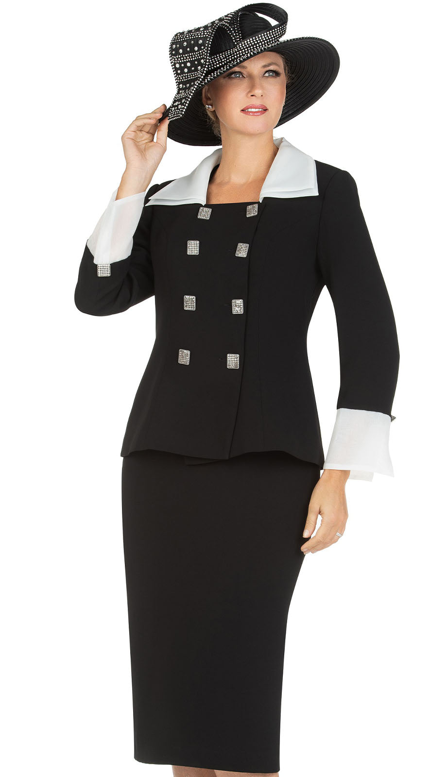 Mia By Giovanna S0742-BWW Church Suit