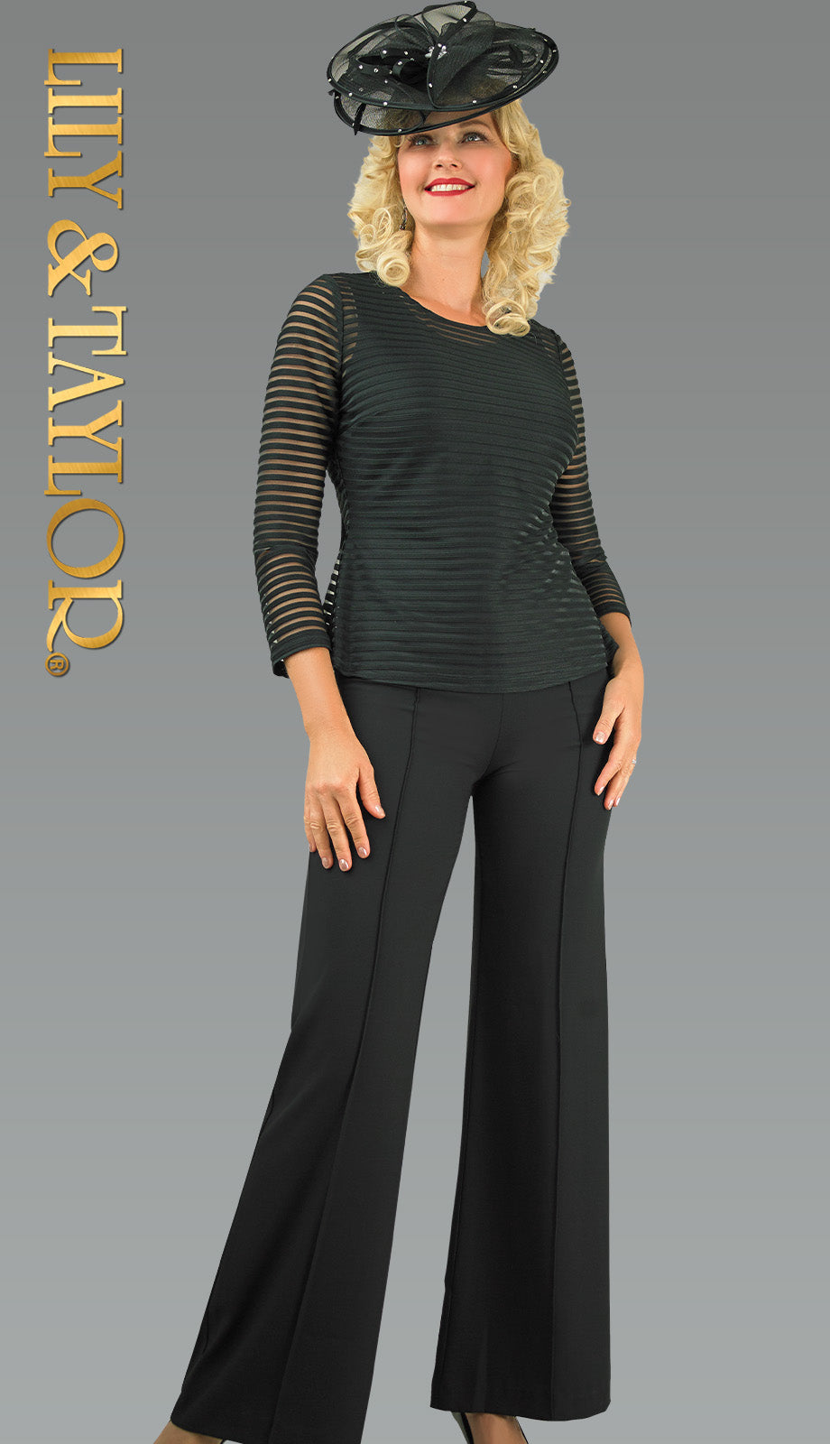 Lily And Taylor 4908-BLK
