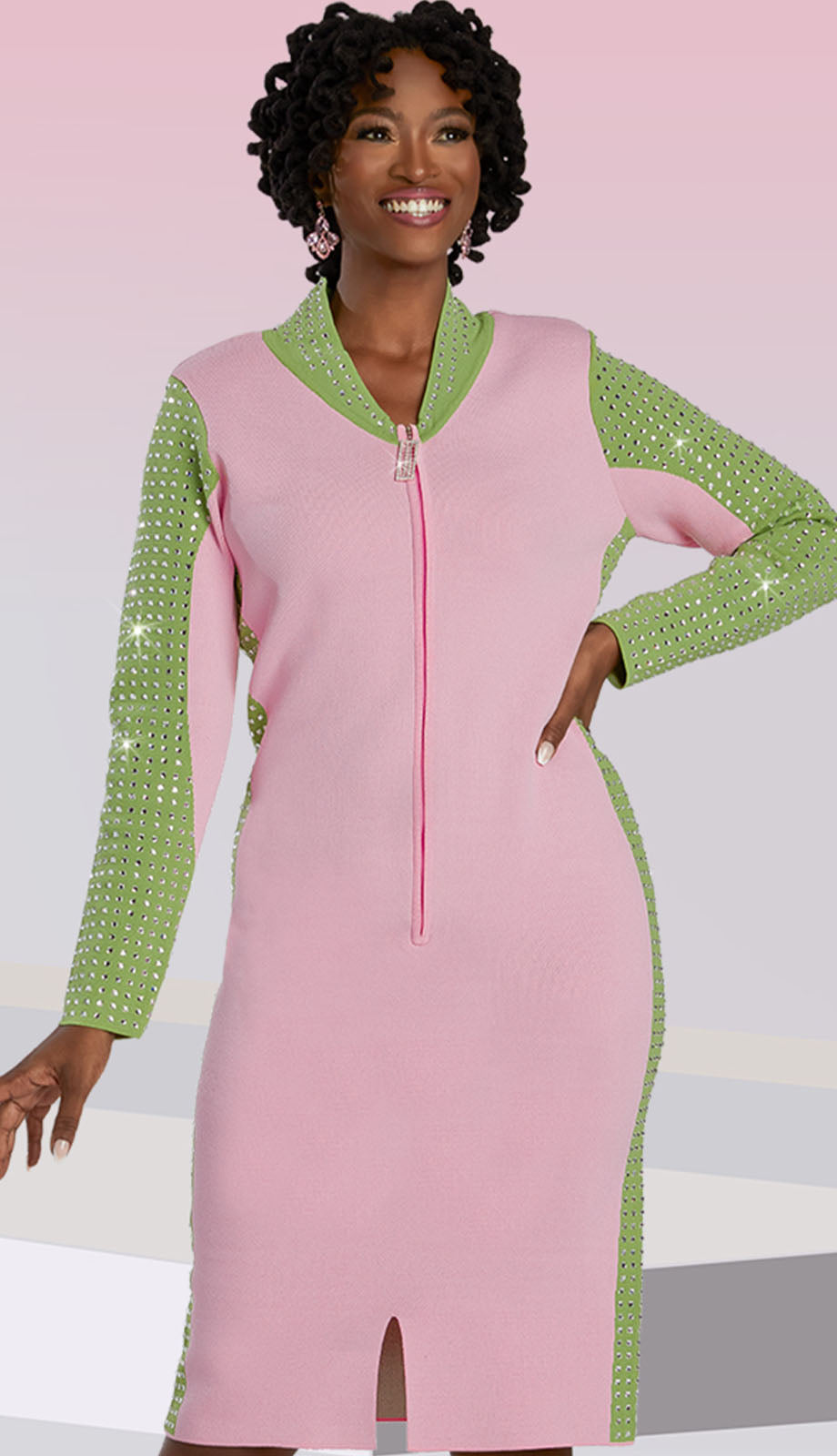 Donna Vinci 13411-IH Church Dress