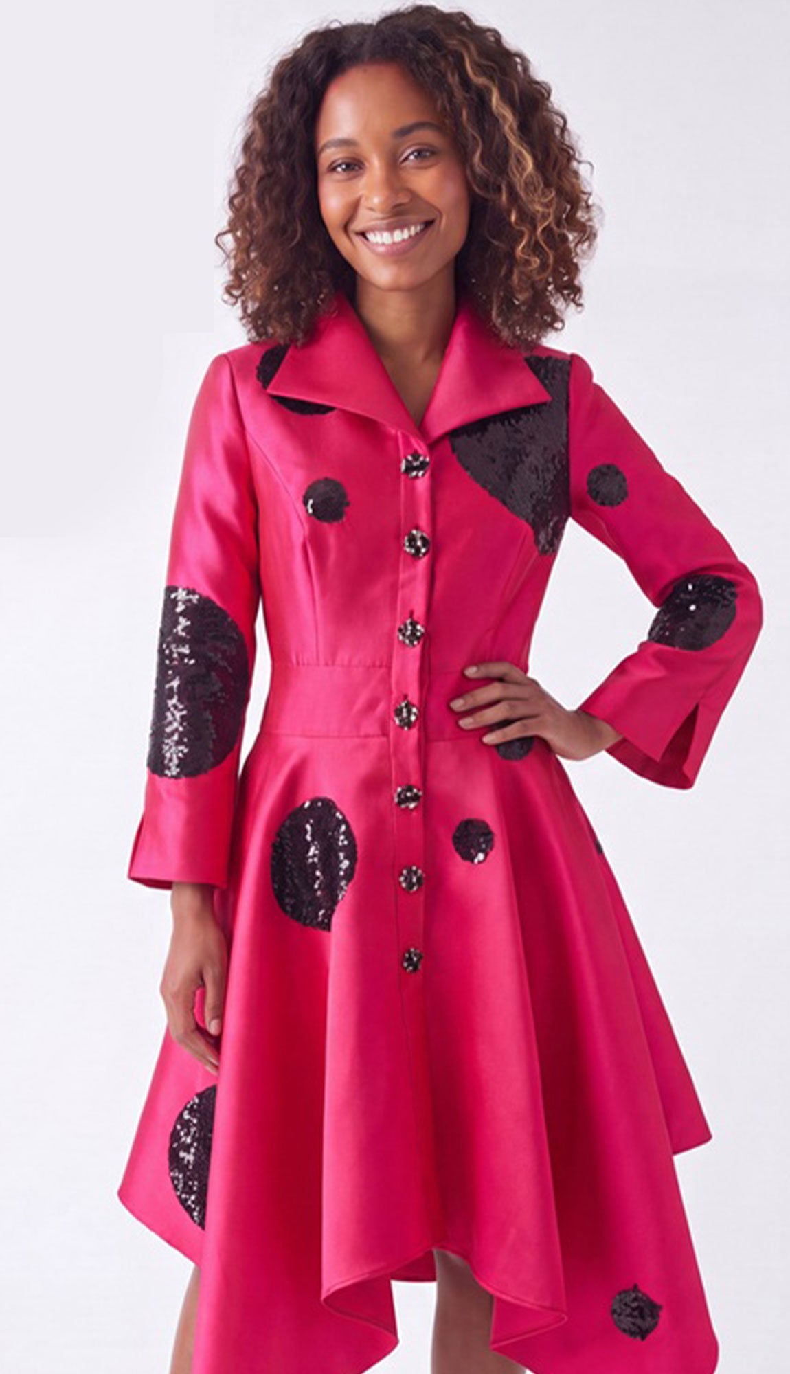 Lusso Couture 9216-RED Church Dress
