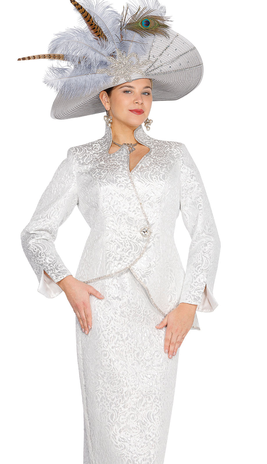 Elite Champagne 6252-H Church Hat