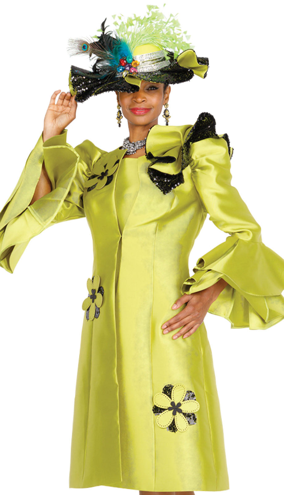 Elite Champagne 6172-H Church Hat