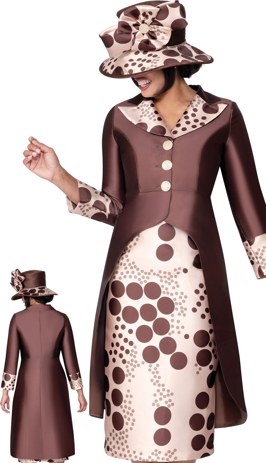 GMI G400682-BWC-IH Ladies Church Suit