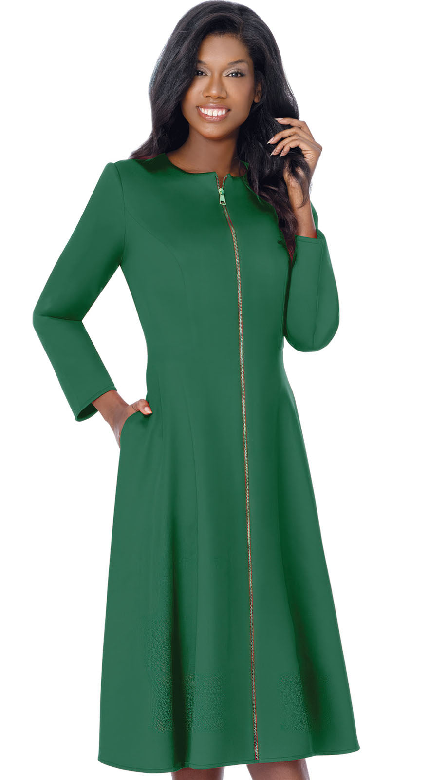 Nubiano 101161-EMR-QS Church Dress