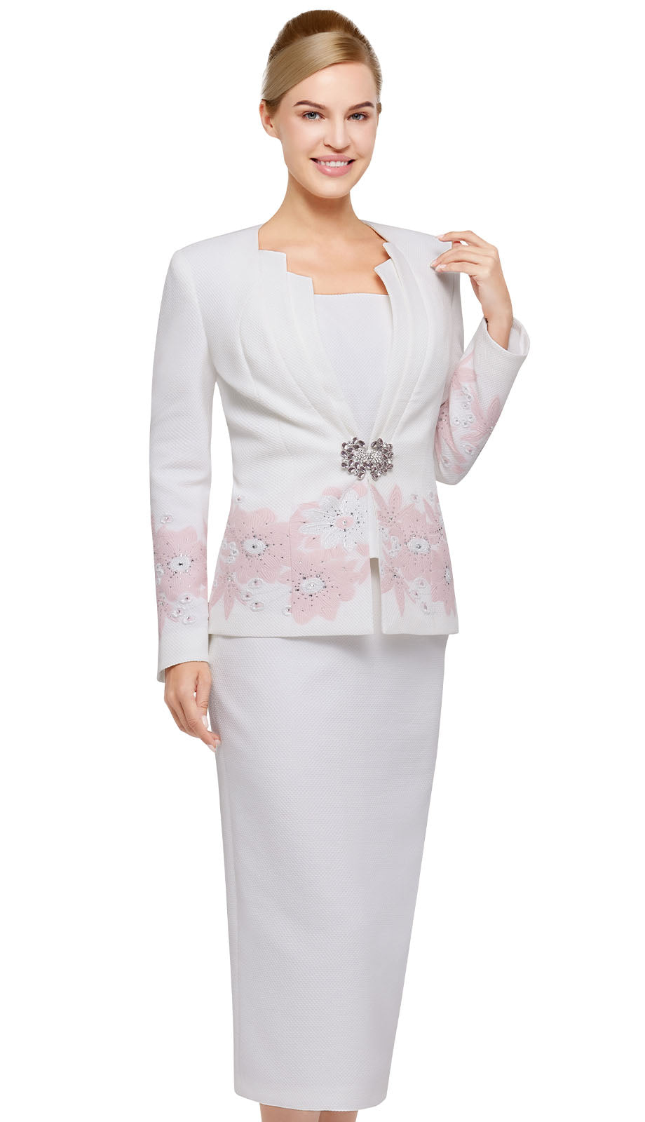 Nina Massini 3108-QS Ladies Church Suit