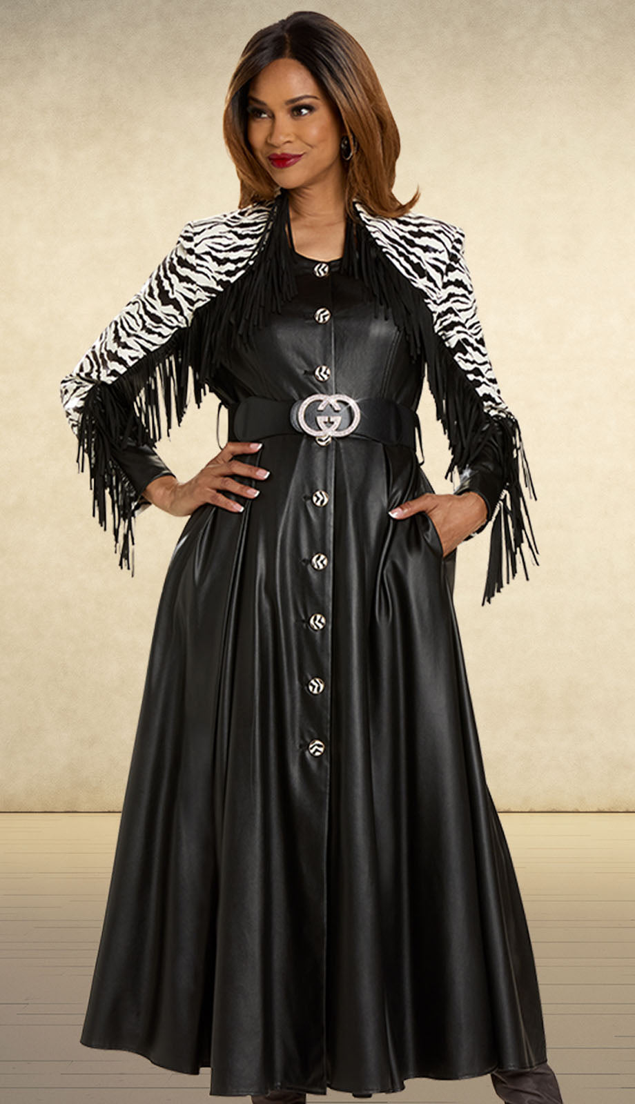 Donna Vinci 5859-IH Church Dress