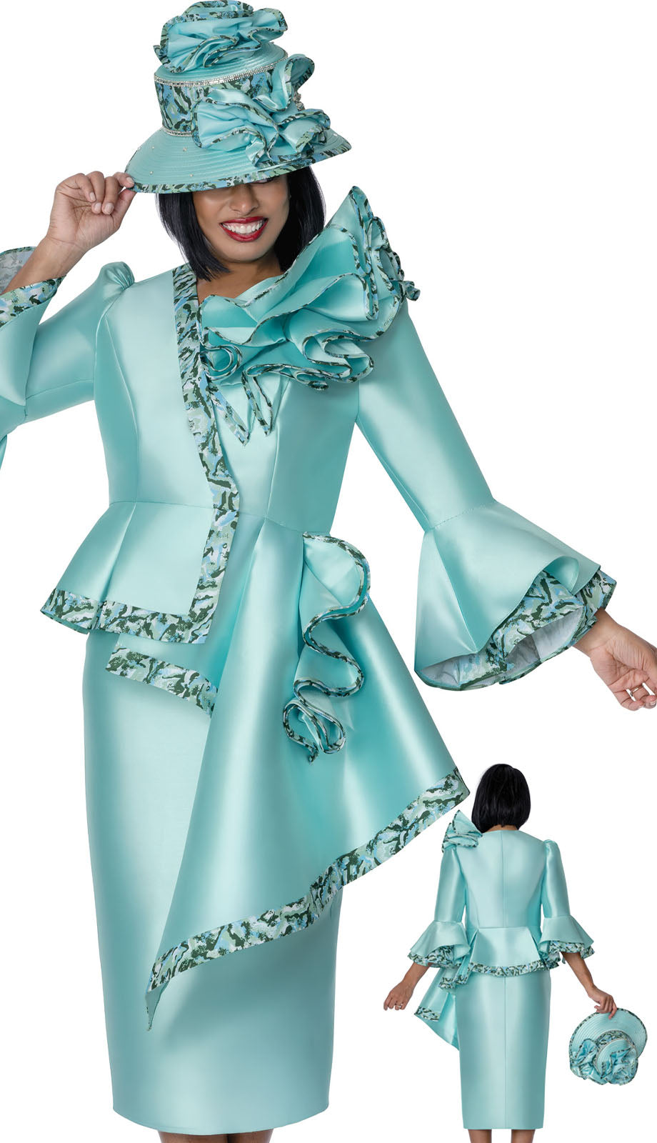 GMI G401892-H Ladies Church Suit-Hat
