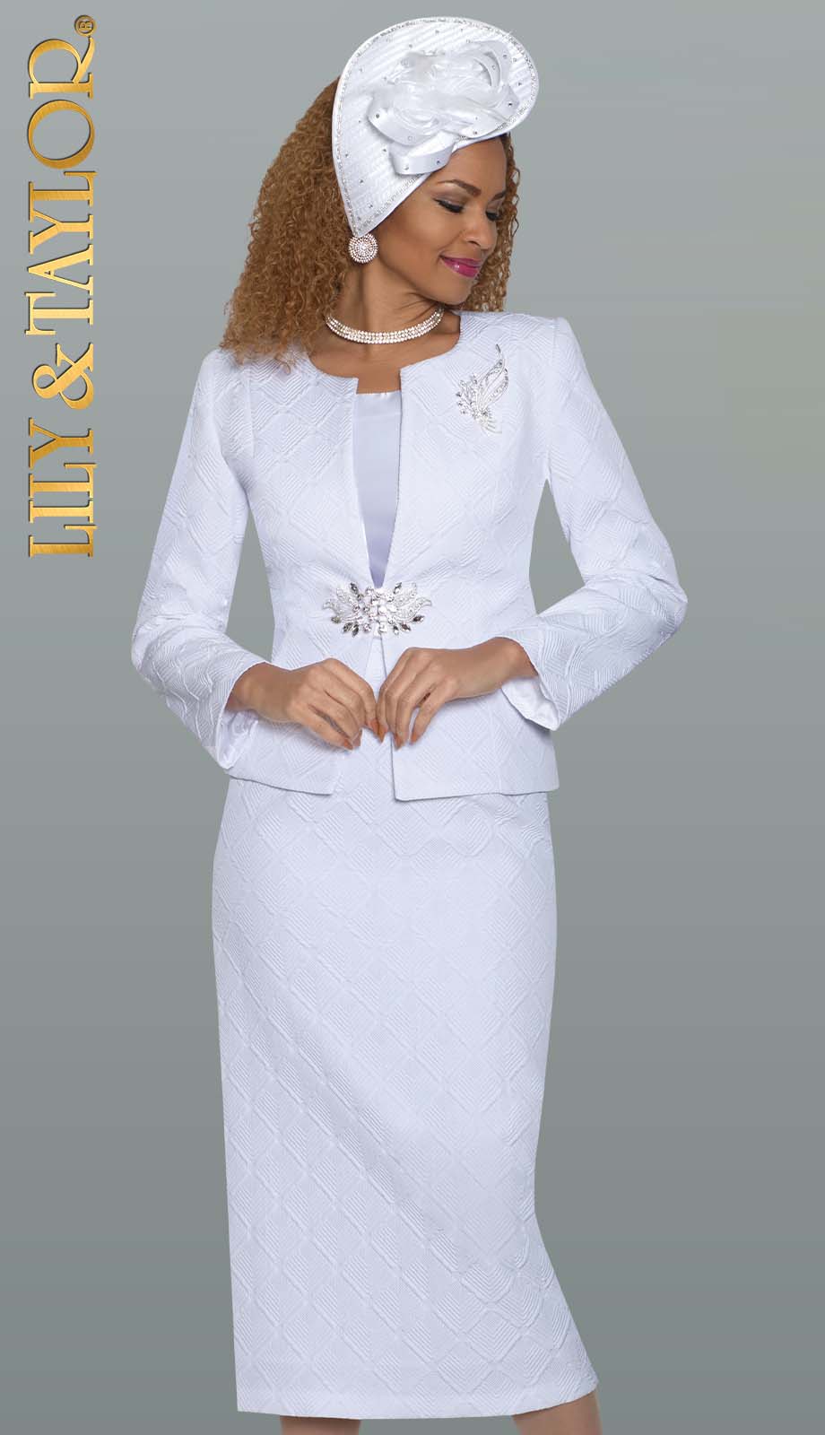 Lily and Taylor H171 Church Hat
