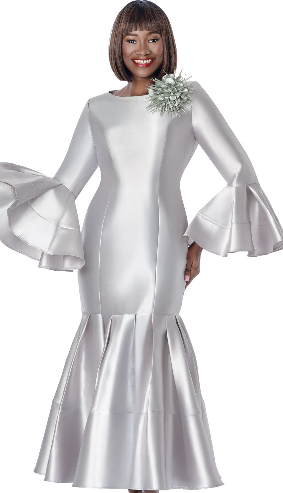 Terramina 7764-SLV Church Dress