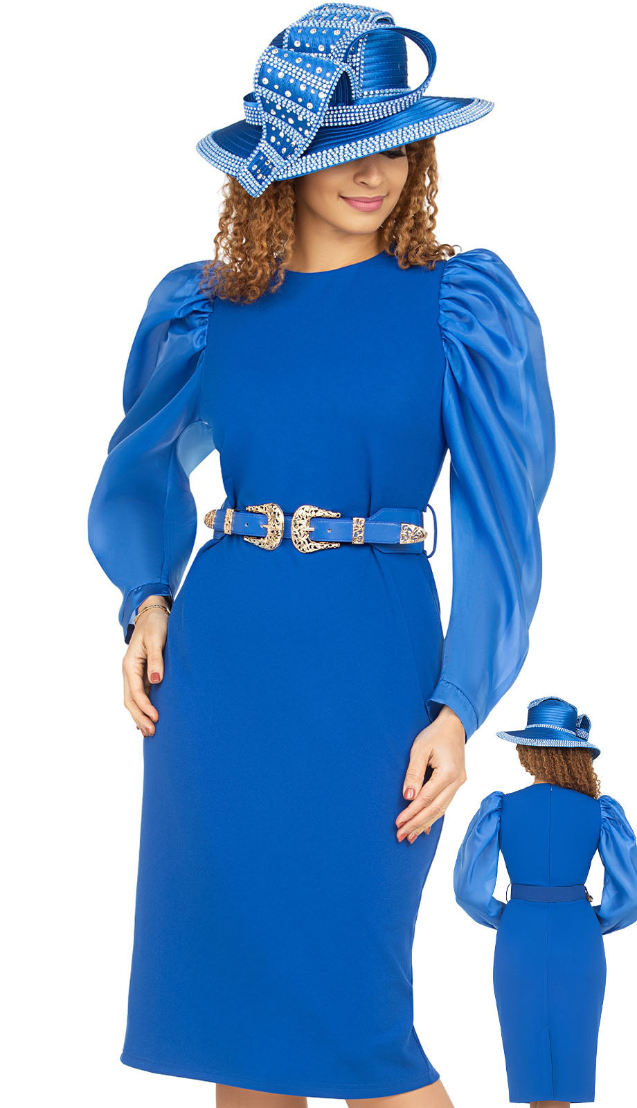 Giovanna DP2427-RYL-CO Church Dress