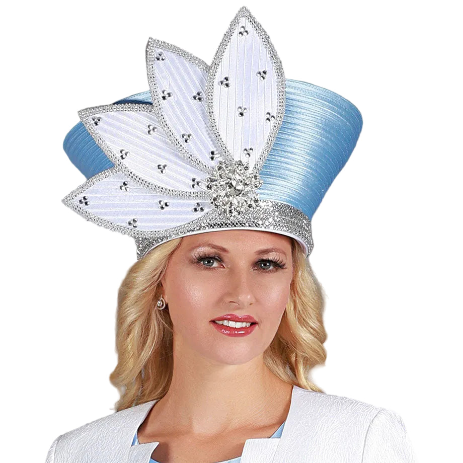 Giovanna HG22167-BWW Church Hat
