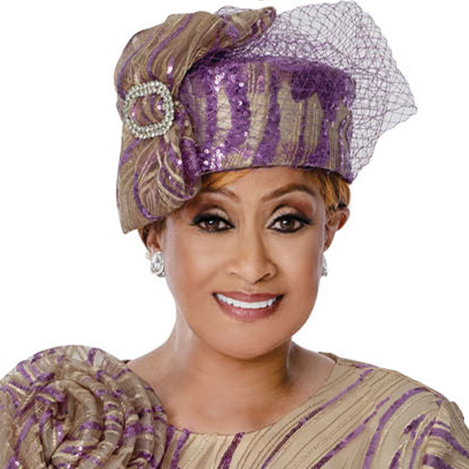 Dorinda Clark Cole 310161-WHG-H-QS Church Hat
