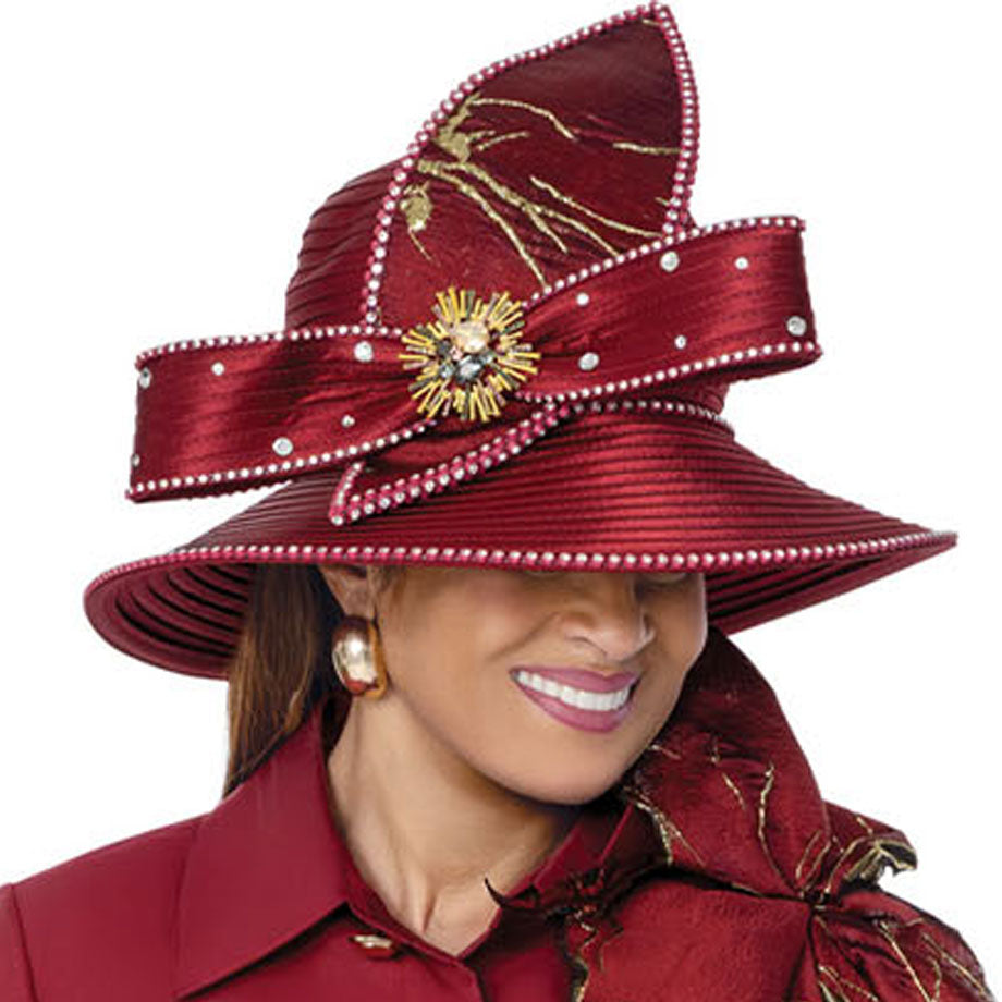 Dorinda Clark Cole 310432-BUR-H-QS Church Hat