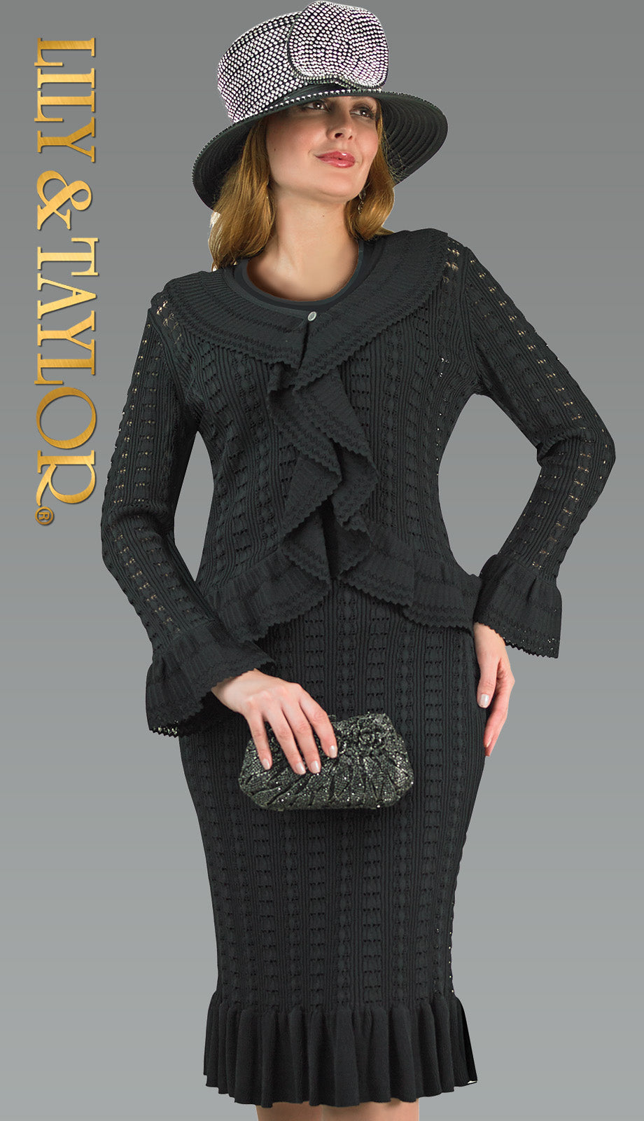 Lily And Taylor 824-BLK