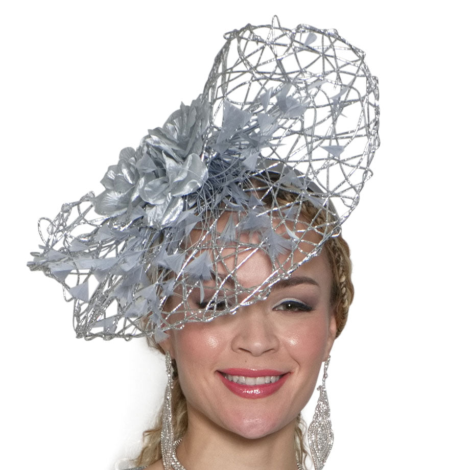 Lily And Taylor H175-SLV Church Hat
