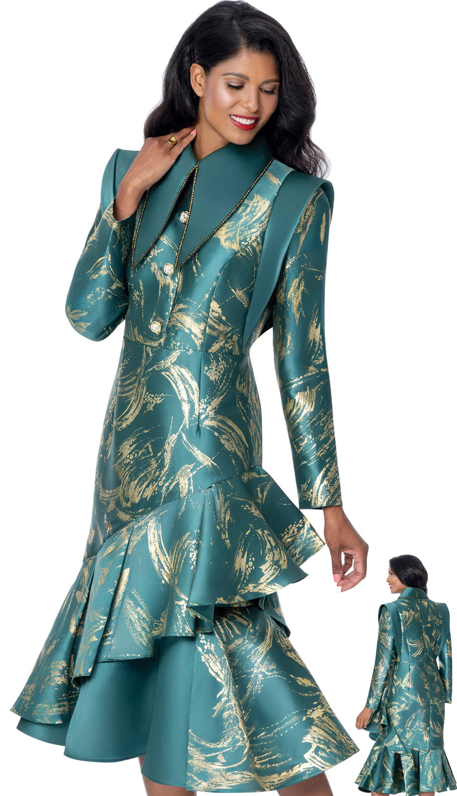 Nubiano 101241-QS Church Dress