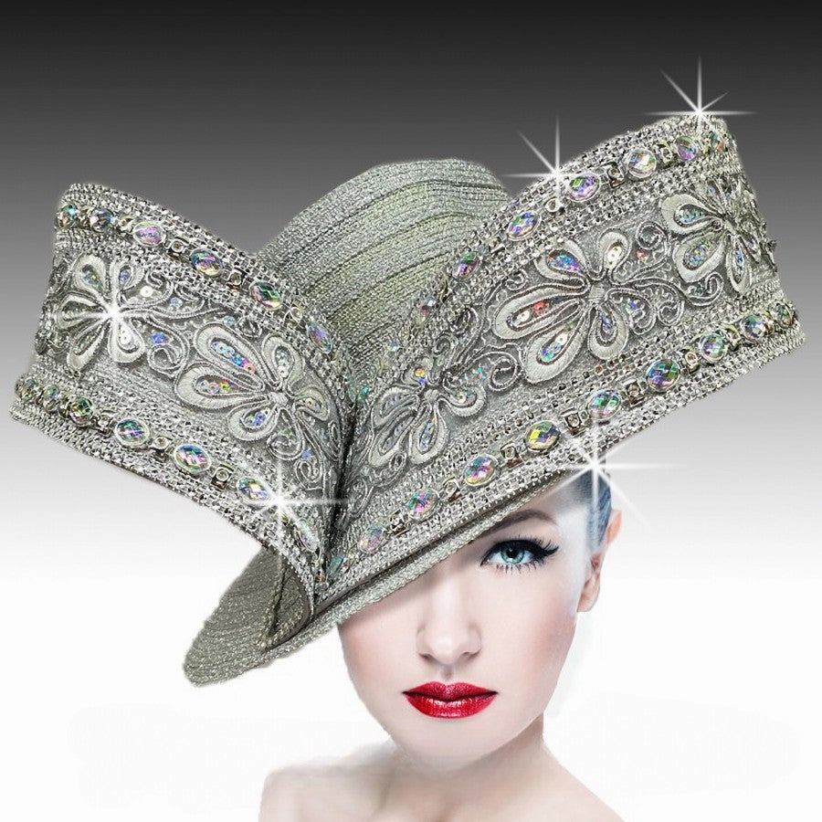 LAYLA-SI-QS Church Hat