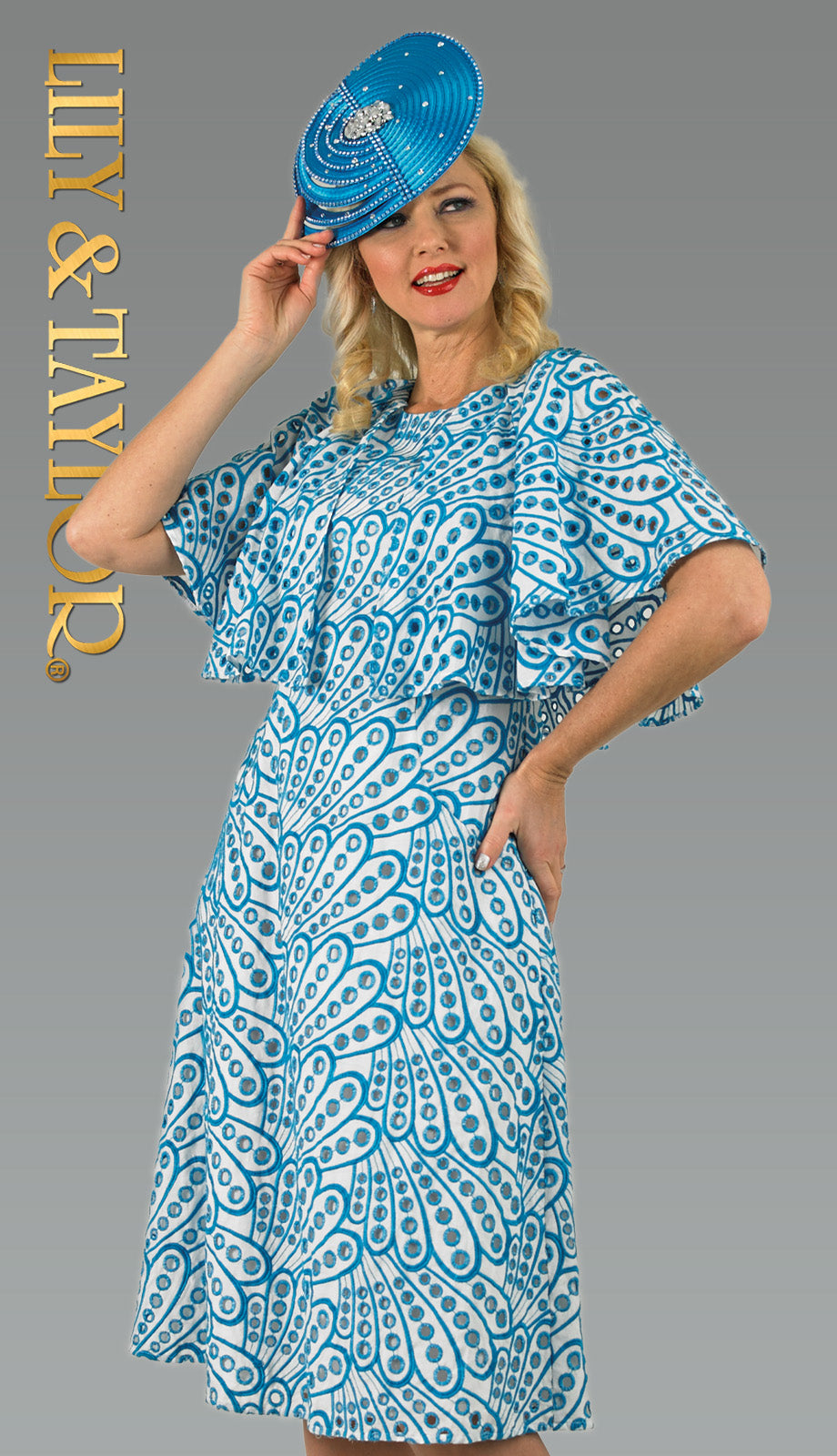 Lily And Taylor 4993-WWB Church Dress