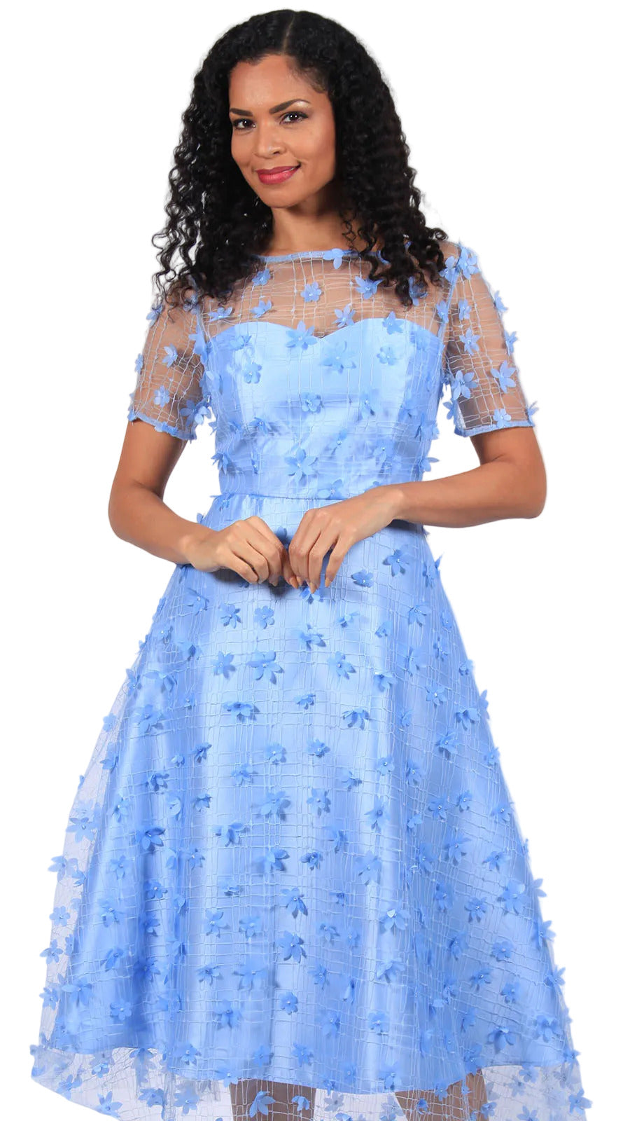 Diana Couture 8693 Church Dress