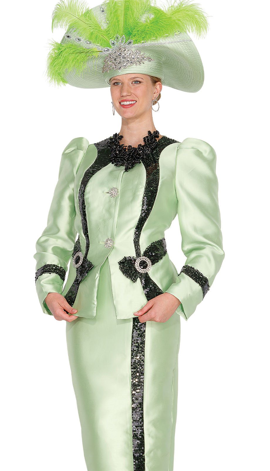 Aussie Austine 6074-LGB-H Church Hat