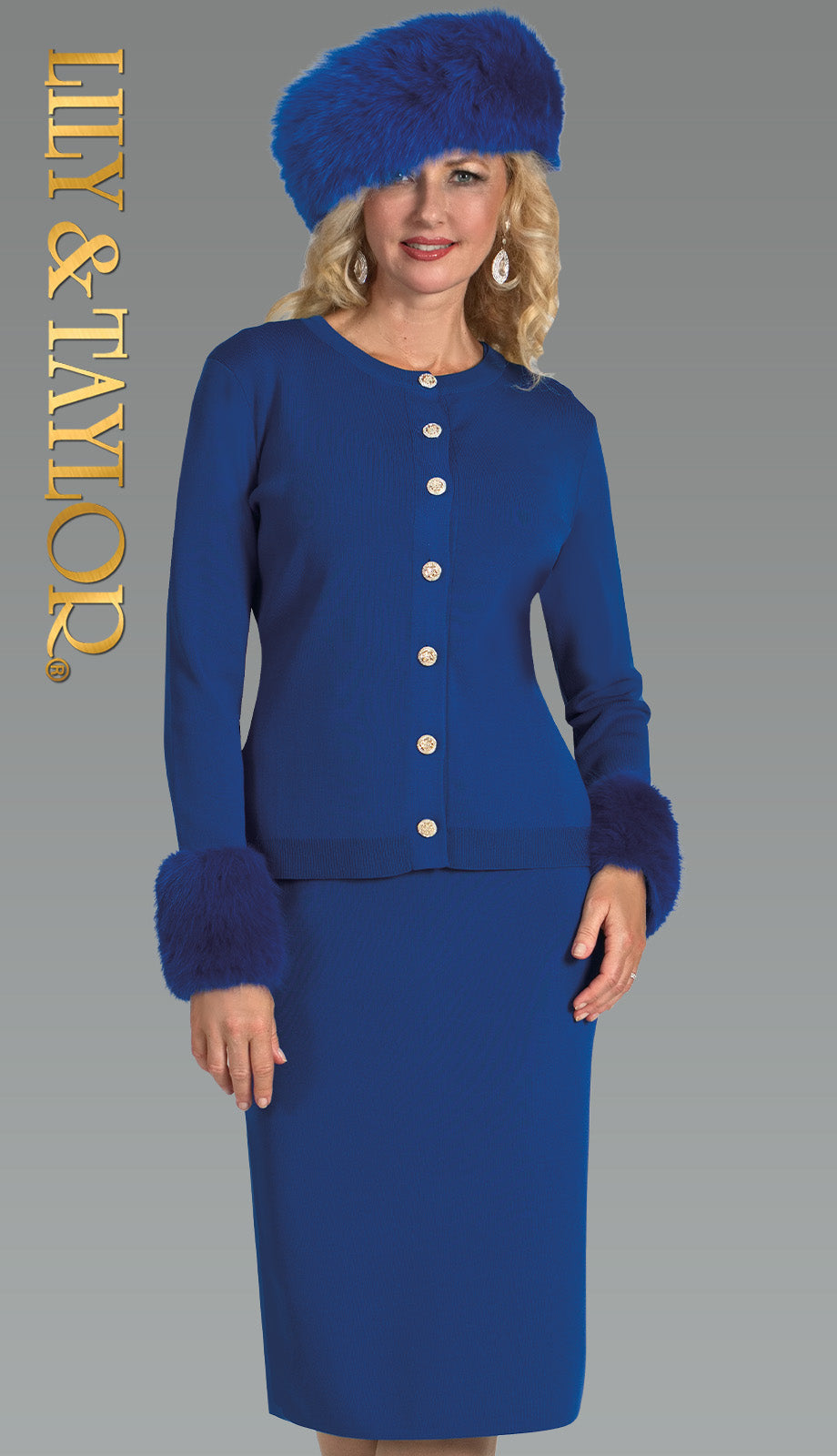 Lily And Taylor 993-RYL Church Suit