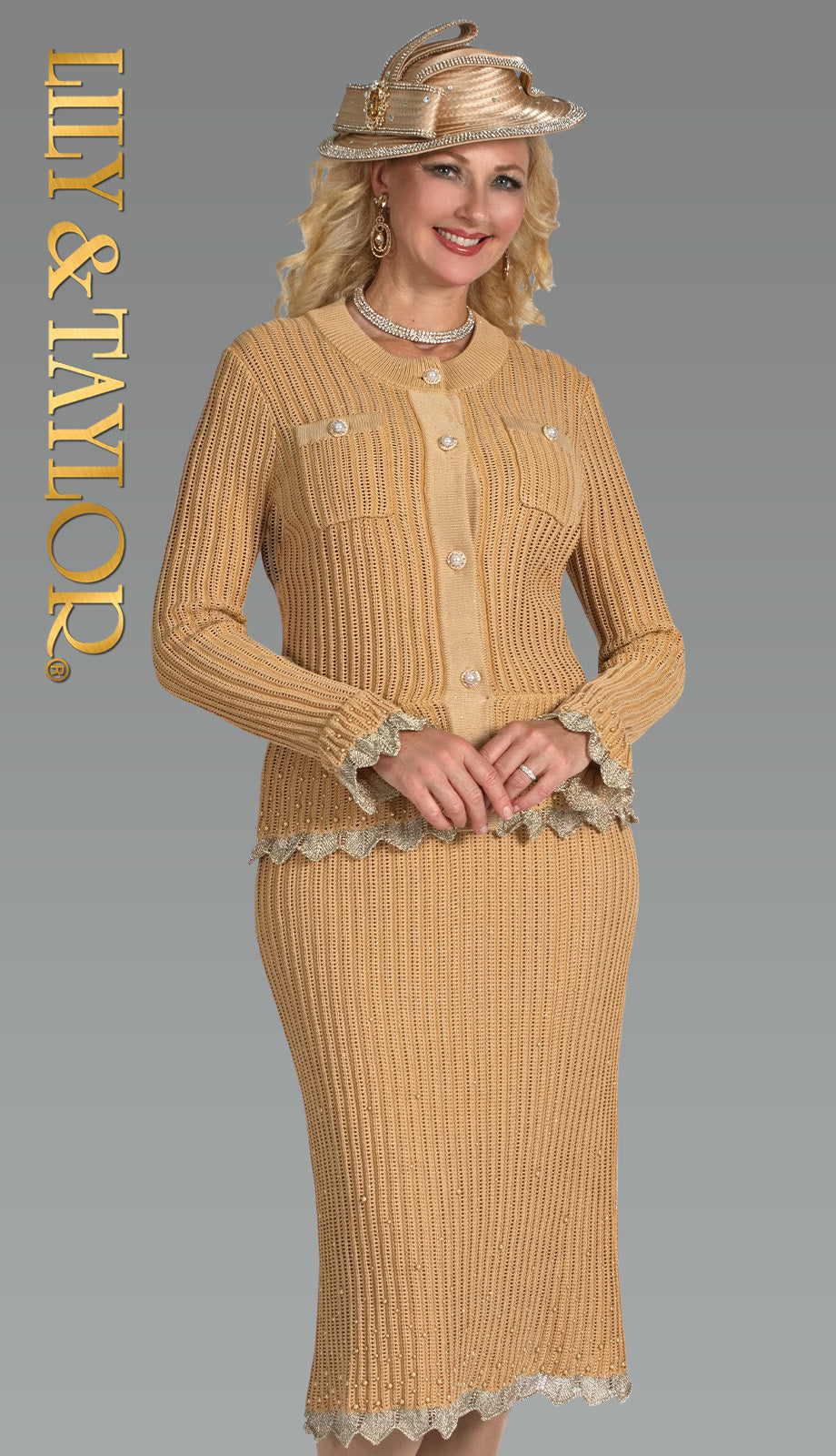Lily and Taylor H747-HAT Church Hat