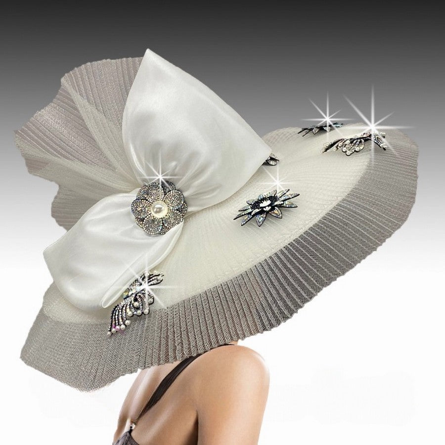 Church Hat 3204 DUOMO-WH