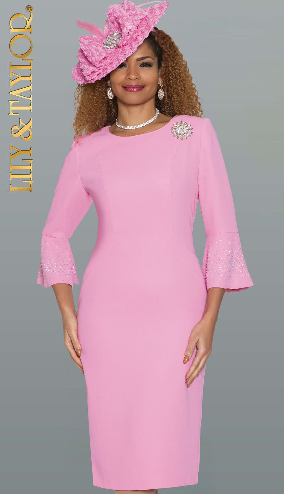 Lily And Taylor 4092-H Church Dress