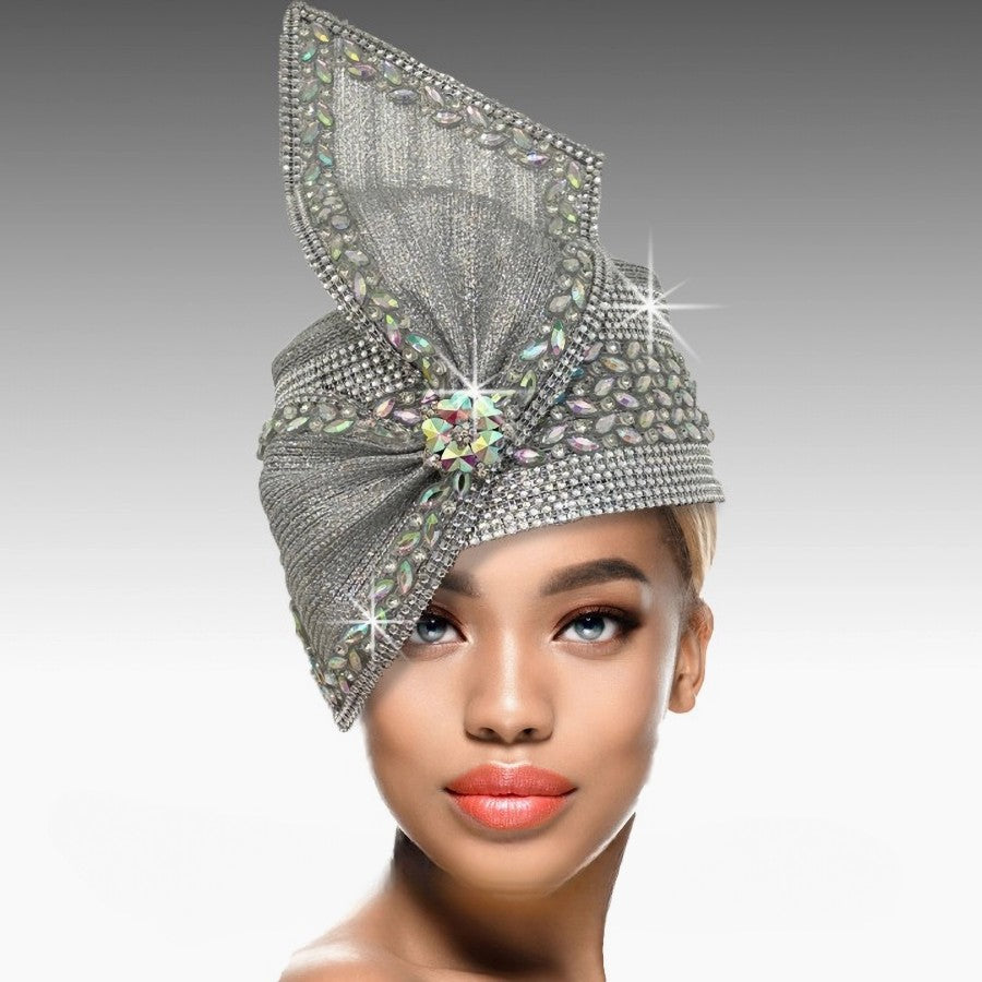 Church Hat 3321-SIL STEEPLE