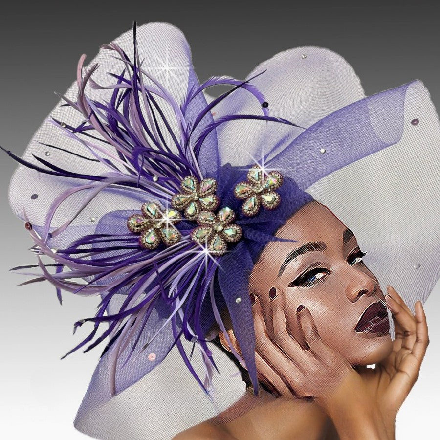 Church Hat 3362-PU TROPICANA