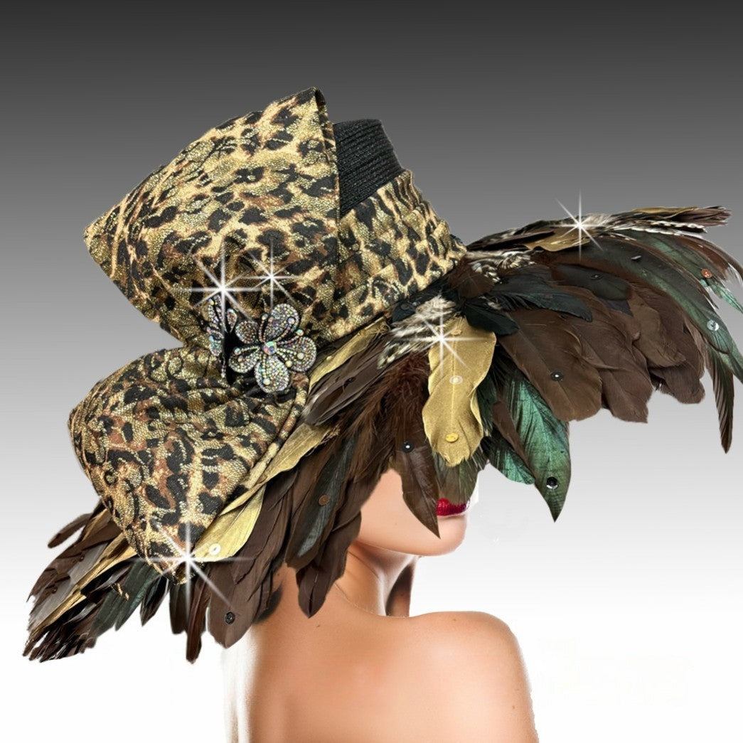 Church Hat 3390-BRL PLUMERIA