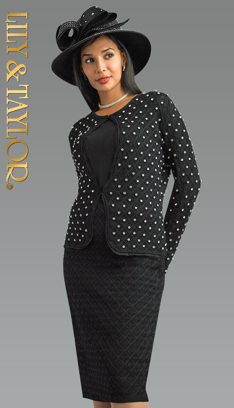 Lily 838-BLK-QS