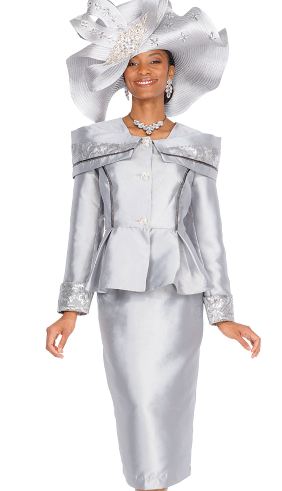 Elite Champagne 5975-H Church Hat