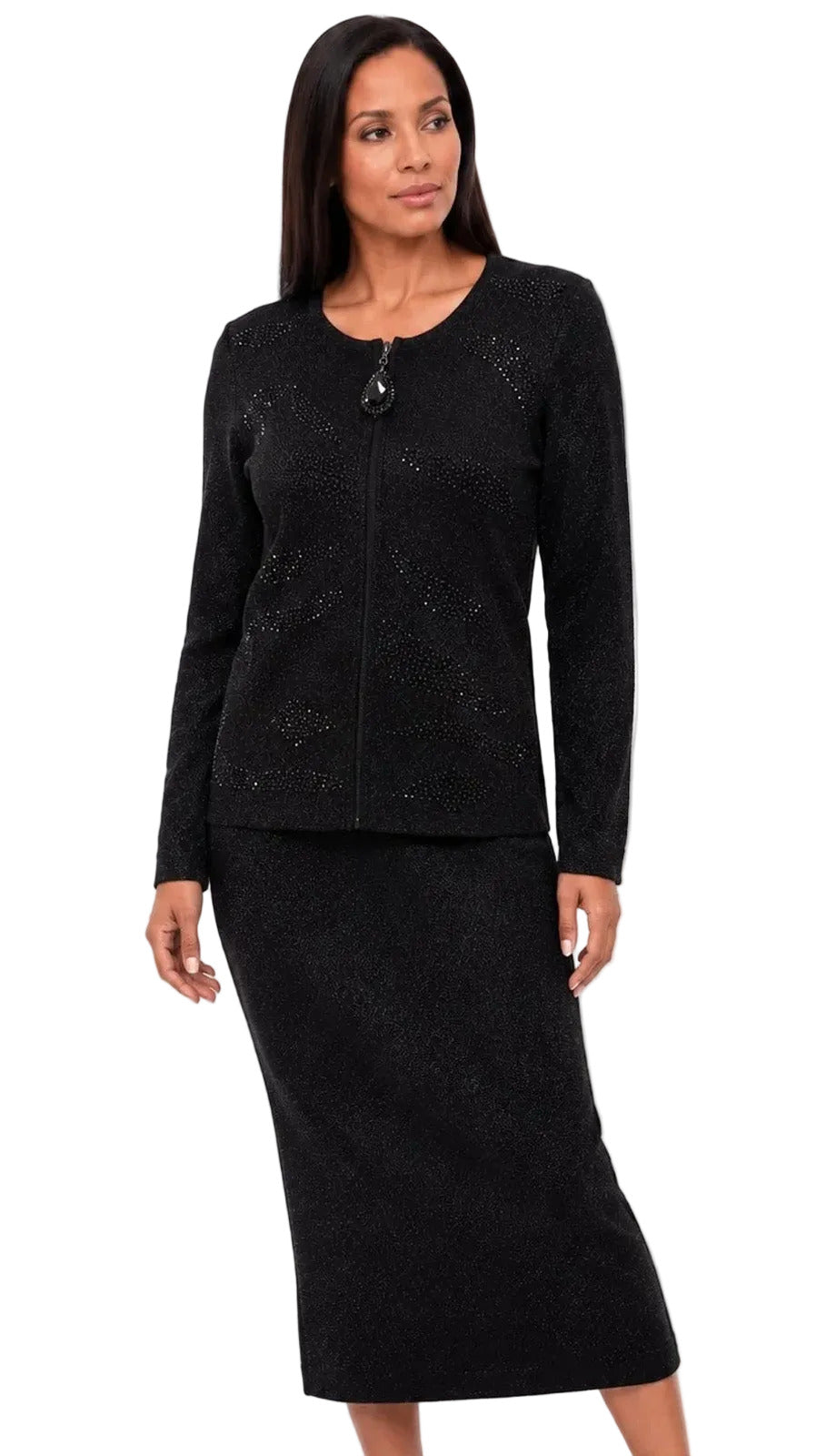 Kayla By Tally Taylor 5401-BLK Church Suit
