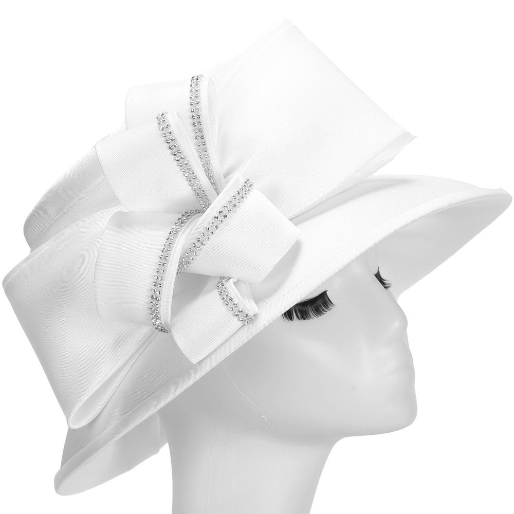 Giovanna H0960-OFW Church Hat