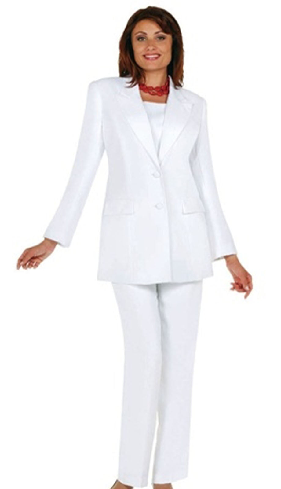 Ben Marc 10499-WHT-CO Pant