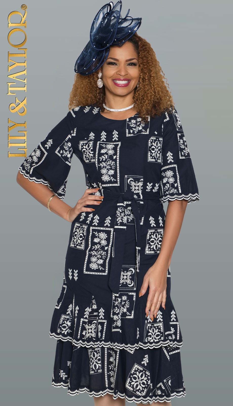 Lily And Taylor 4991-NWW Church Dress