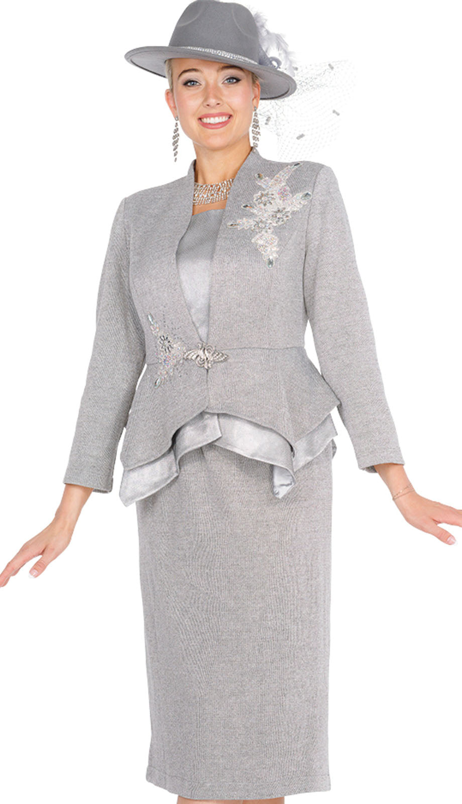 Champagne Italy 5959-H Church Hat