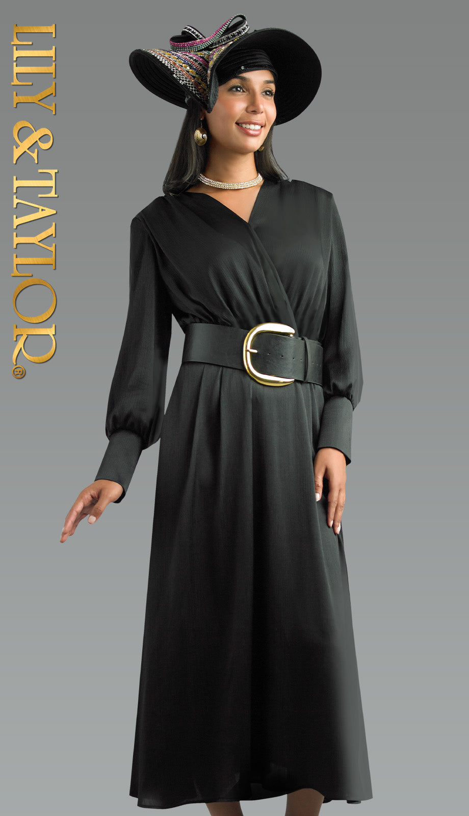 Lily And Taylor 5077-BLK