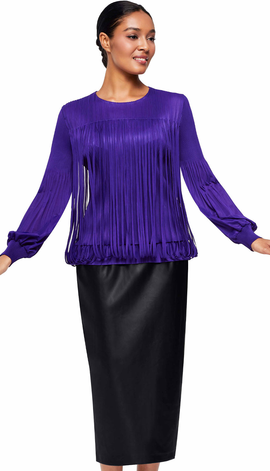 Serafina 3001-PUR Blouse