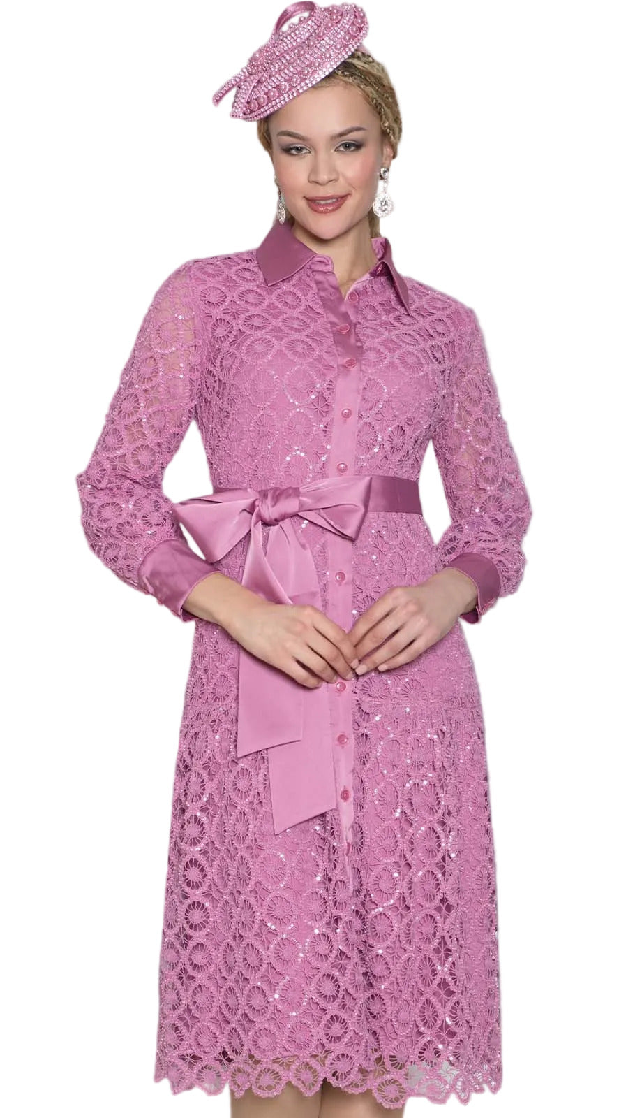 Lily And Taylor 5106-MAU Church Dress